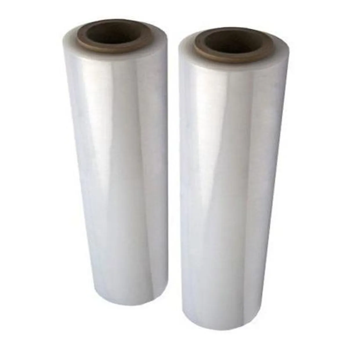 GENERICO - Pack de 2 Rollos de Film Plástico Transparente Industrial 250m