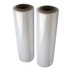 GENERICO - Pack de 2 Rollos de Film Plástico Transparente Industrial 250m