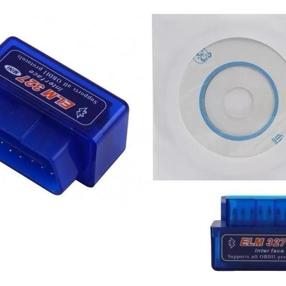 GENERICO - Scanner Automotriz Bluetooth ELM327 OBD2 V21 Pack X5