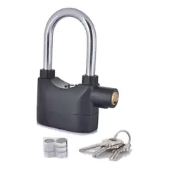 GENERICO - Candado de Seguridad con Alarma para Motos y Bicicletas