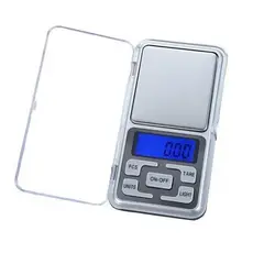 GENERICO - Balanza Digital de Precisión hasta 200 Gramos con Pilas Incluidas