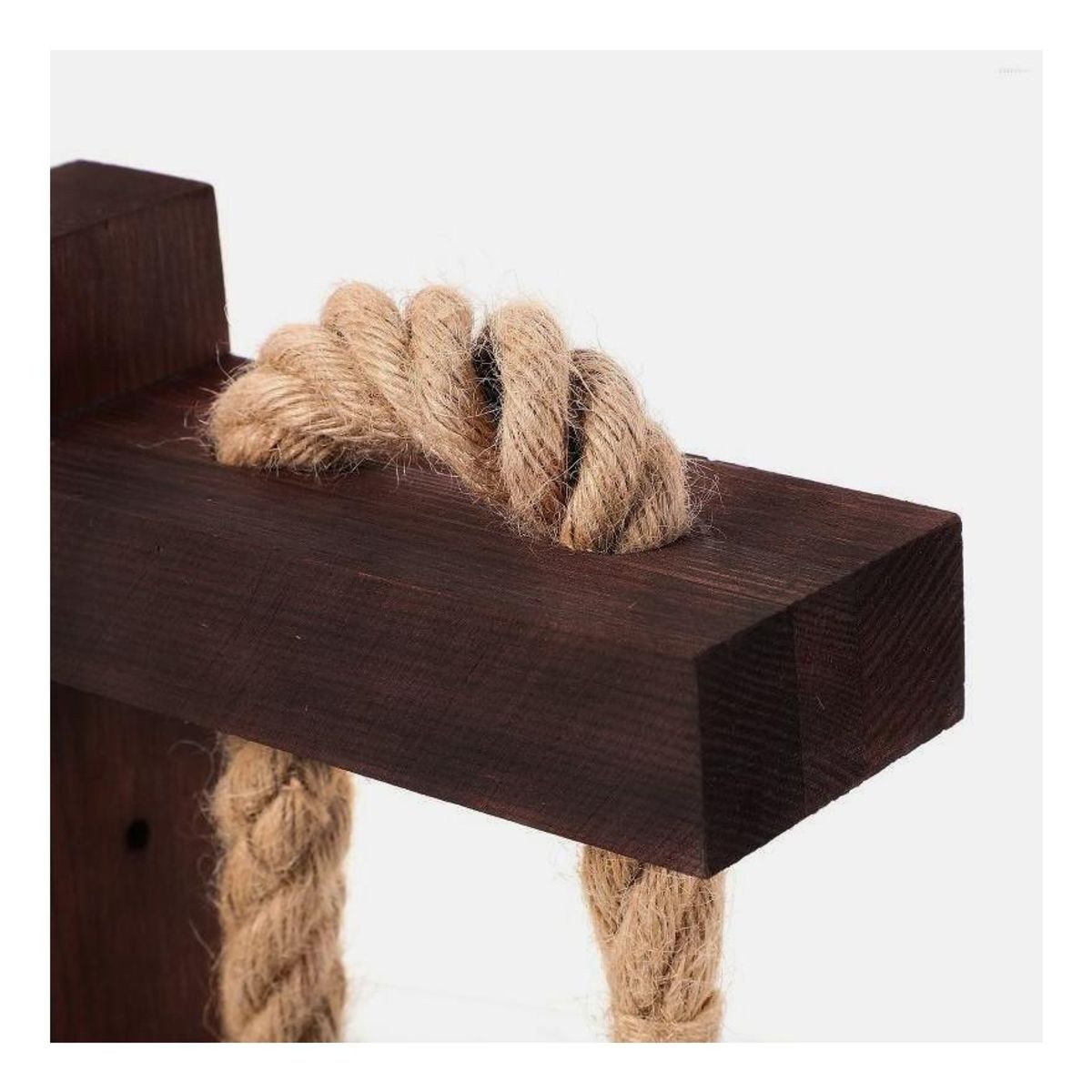 GENERICO - Lámpara de Pared Vintage de Madera con Diseño Rústico