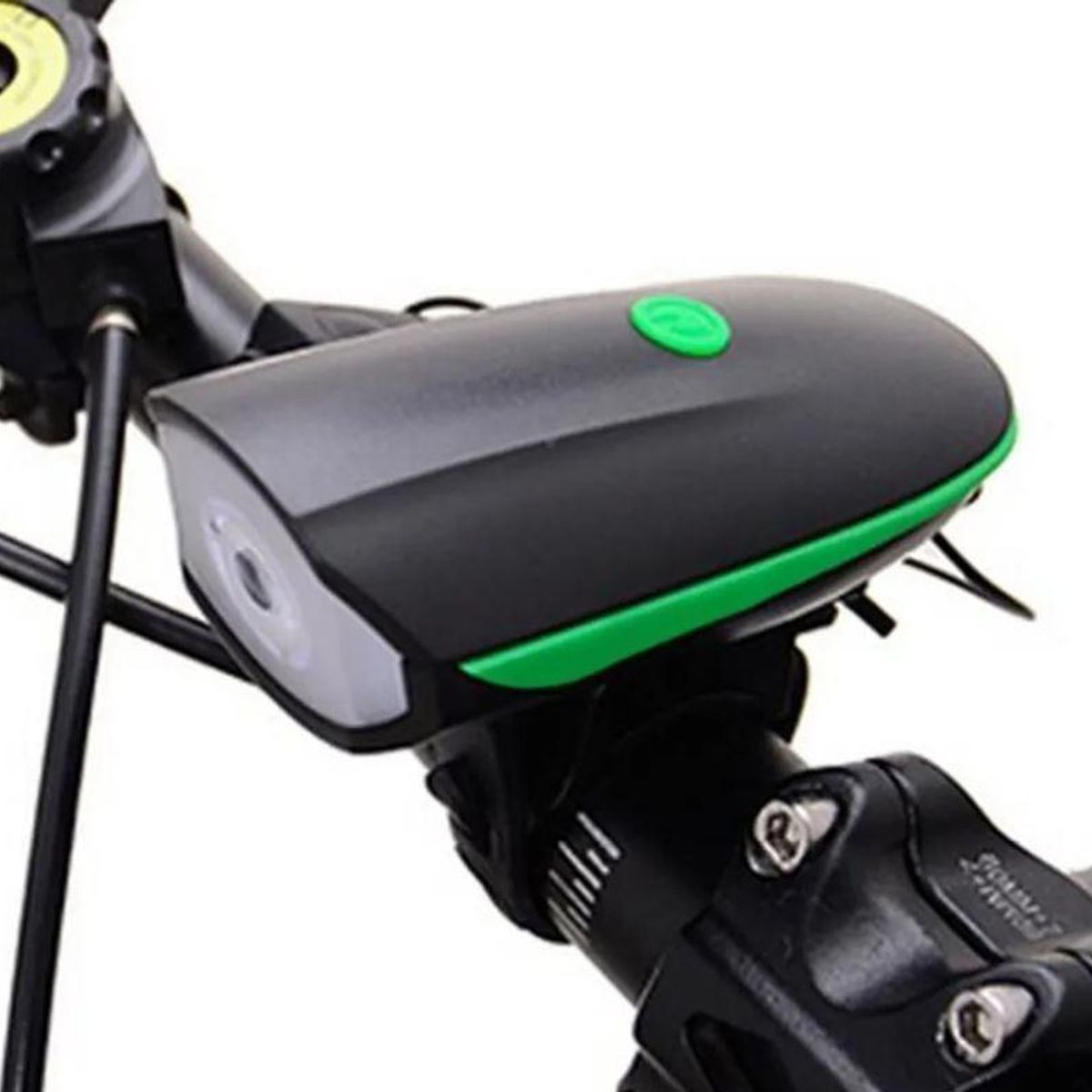 GENERICO - Luz LED 250 Lúmens y Bocina Recargable para Bicicleta