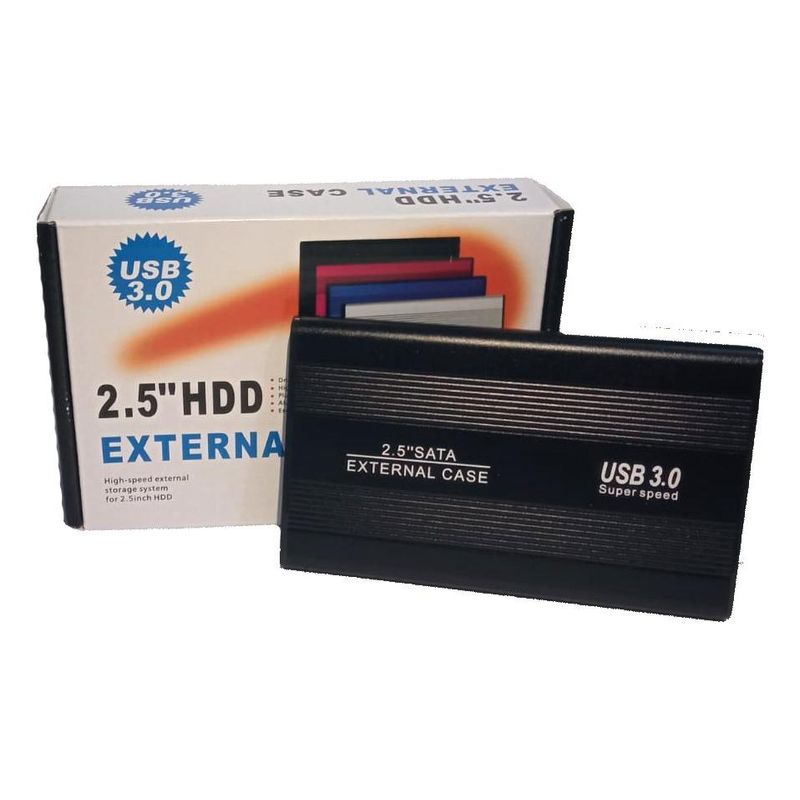 GENERICO - Cofre Externo para Disco Duro SATA 25 USB 30