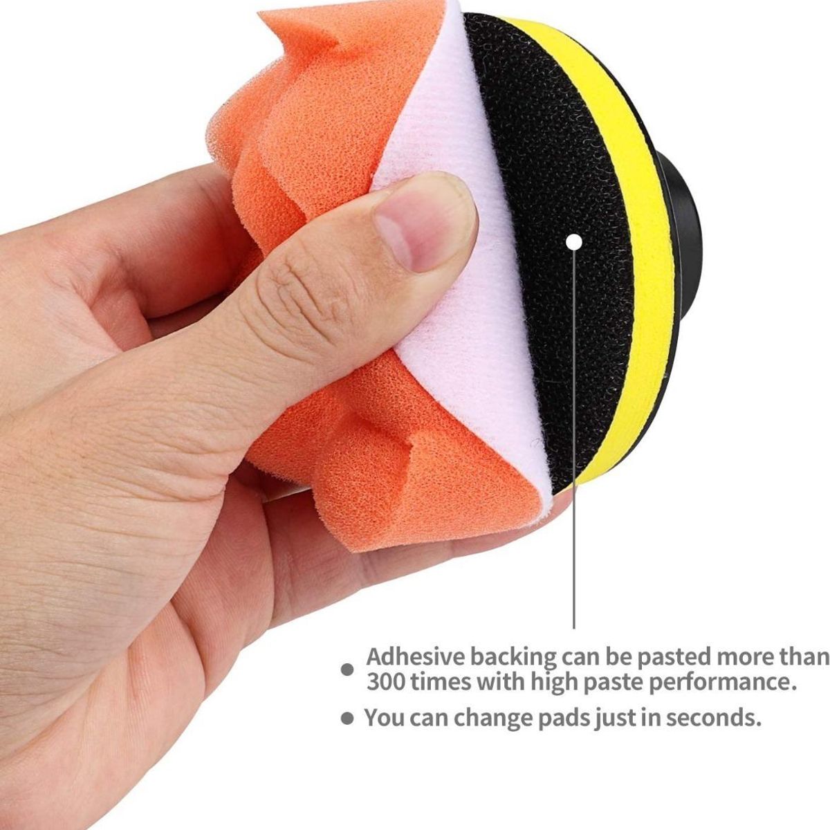 GENERICO - Kit de 11 Piezas de Almohadillas de Pulido para Auto