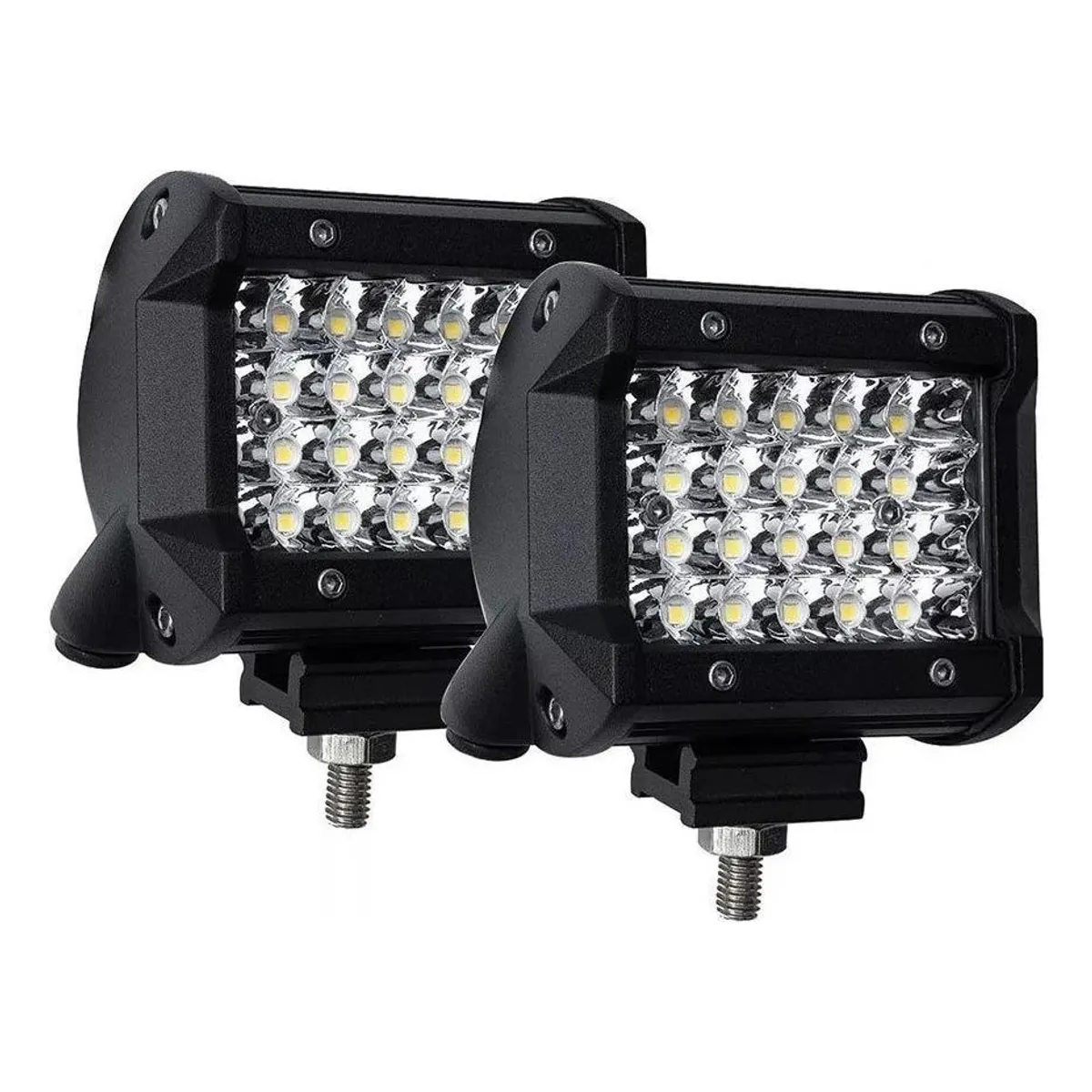 GENERICO - Pack de 2 Focos Neblineros LED 60W - Iluminación Potente
