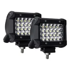 GENERICO - Pack de 2 Focos Neblineros LED 60W - Iluminación Potente