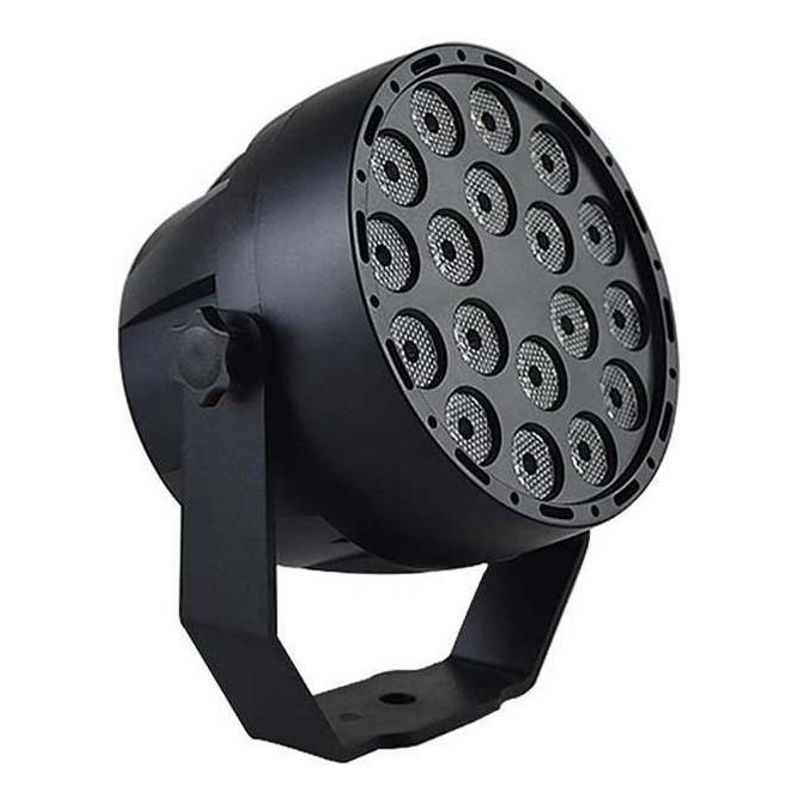GENERICO - Foco LED UV 3W para Fiesta con Control Remoto DMX