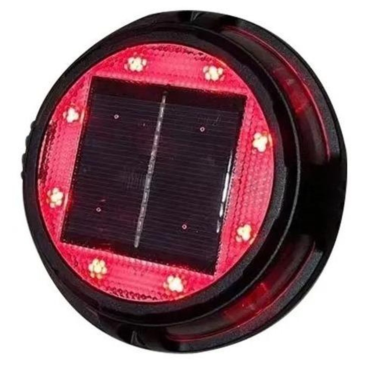 GENERICO - Pack de 4 Focos Solares LED Multicolor para Jardín