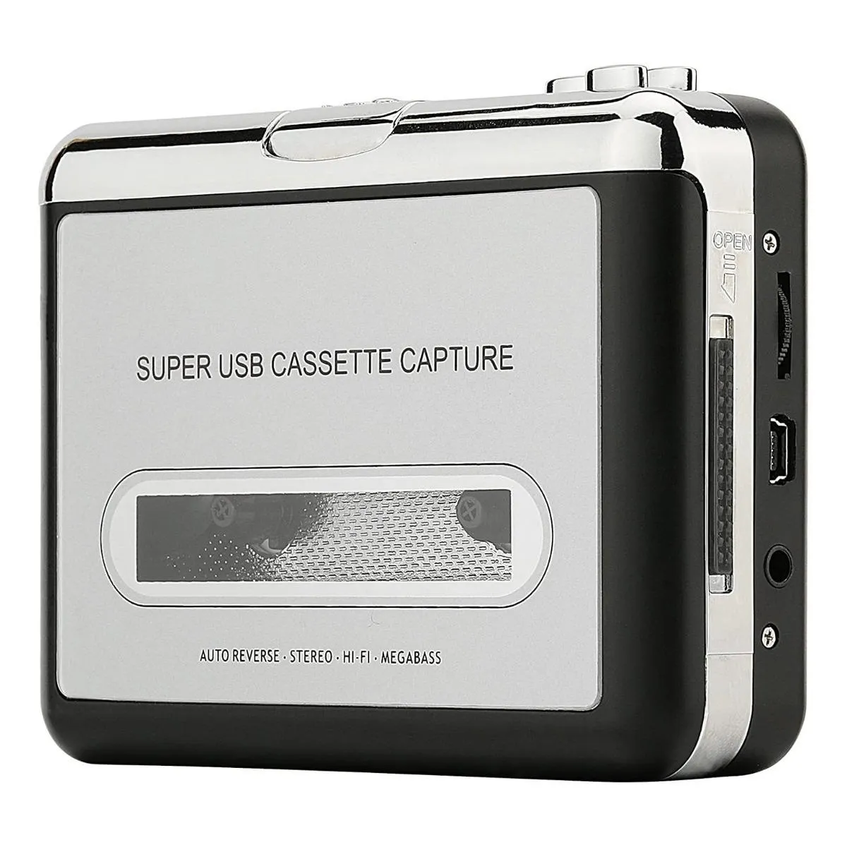 GENERICO - Reproductor de Cinta USB Portátil para Convertir a MP3