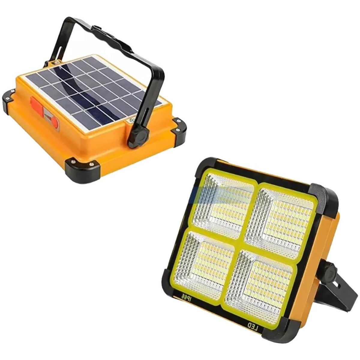 GENERICO - Reflector Solar Portátil LED para Emergencias 12000mAh