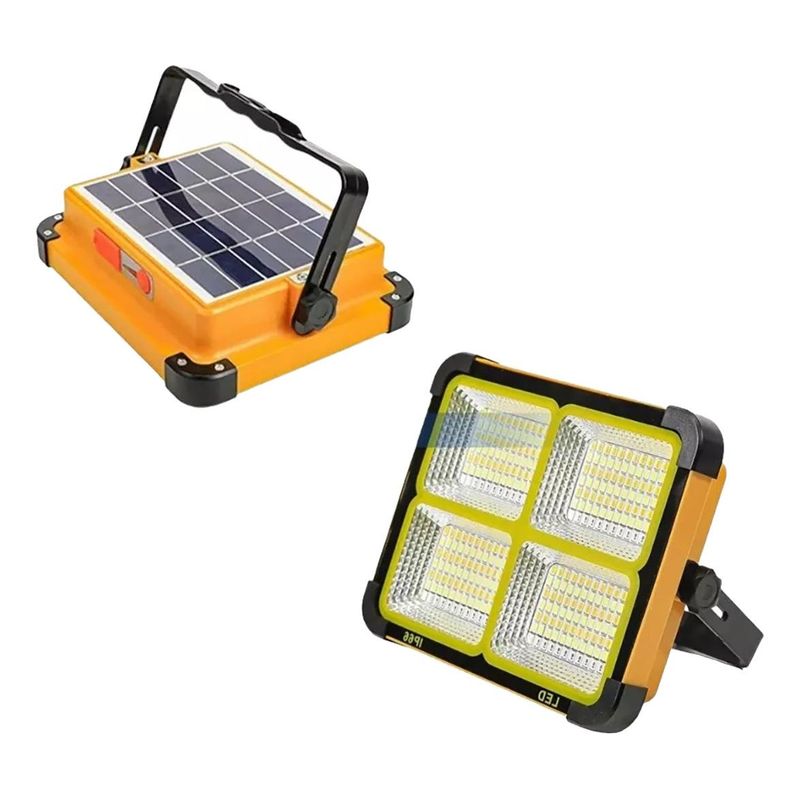 GENERICO - Reflector Solar Portátil LED para Emergencias 12000mAh