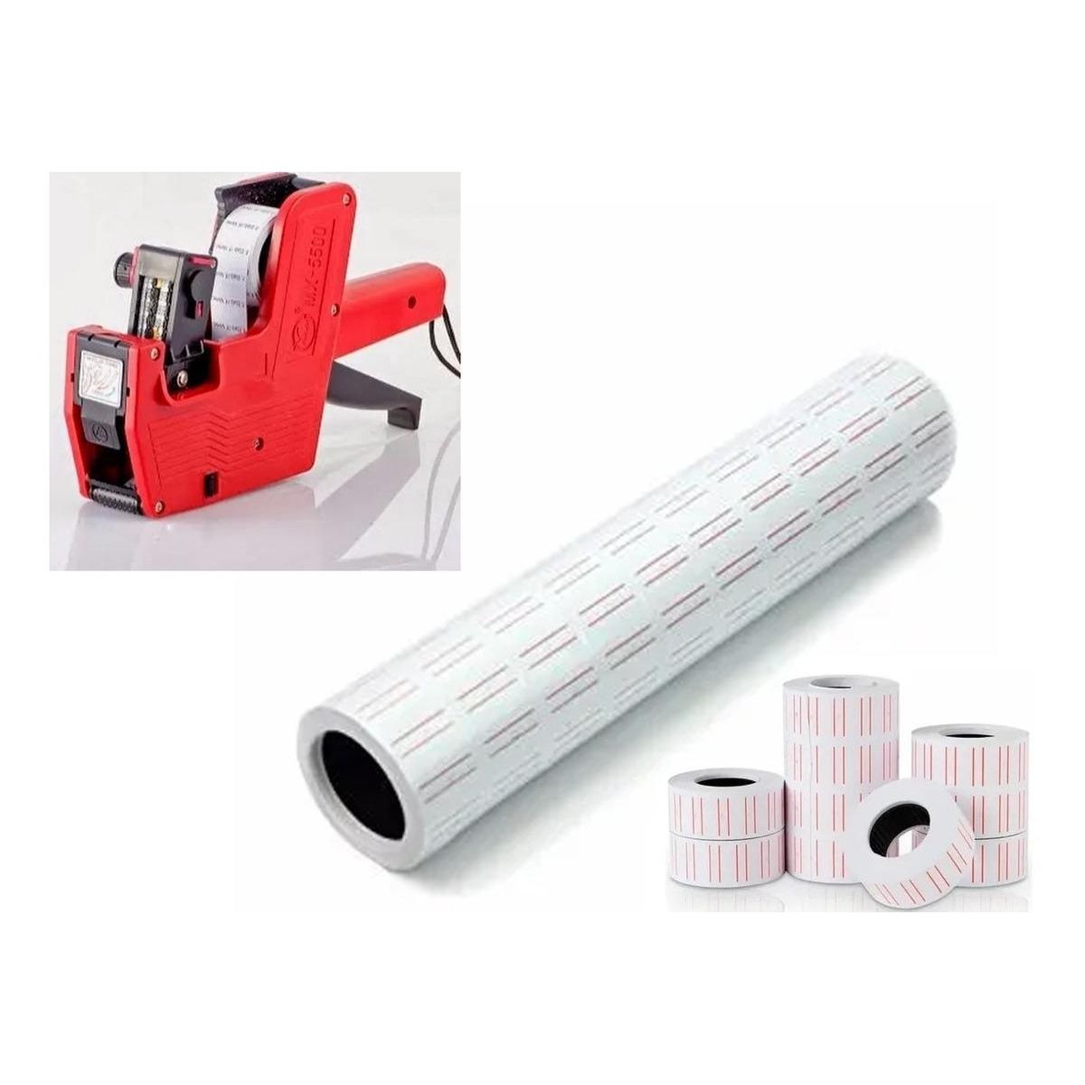 GENERICO - Etiquetadora de Precios con Cinta Autoadhesiva y Rodillos