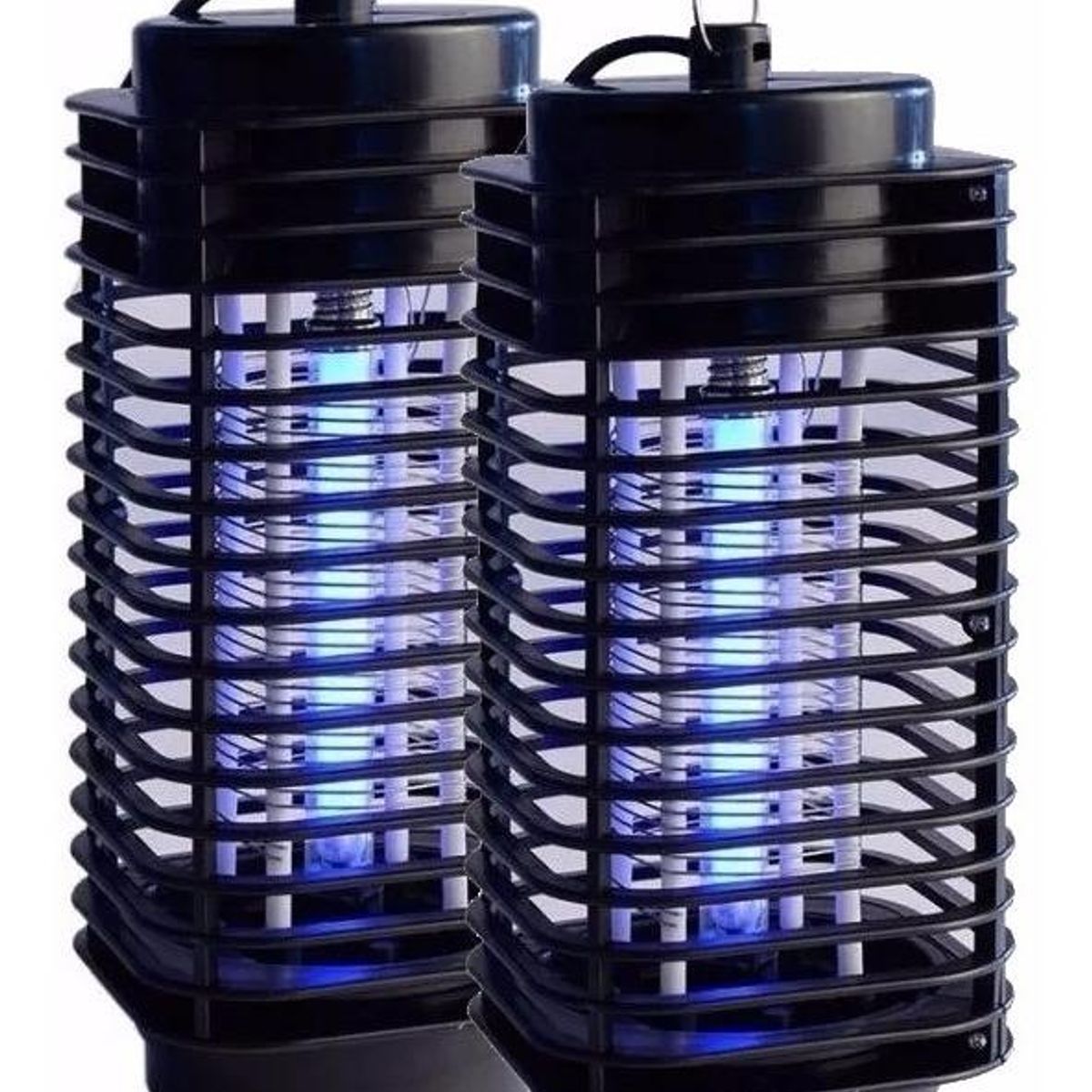 GENERICO - Pack de 2 Lámparas UV para Control de Insectos Eléctricas