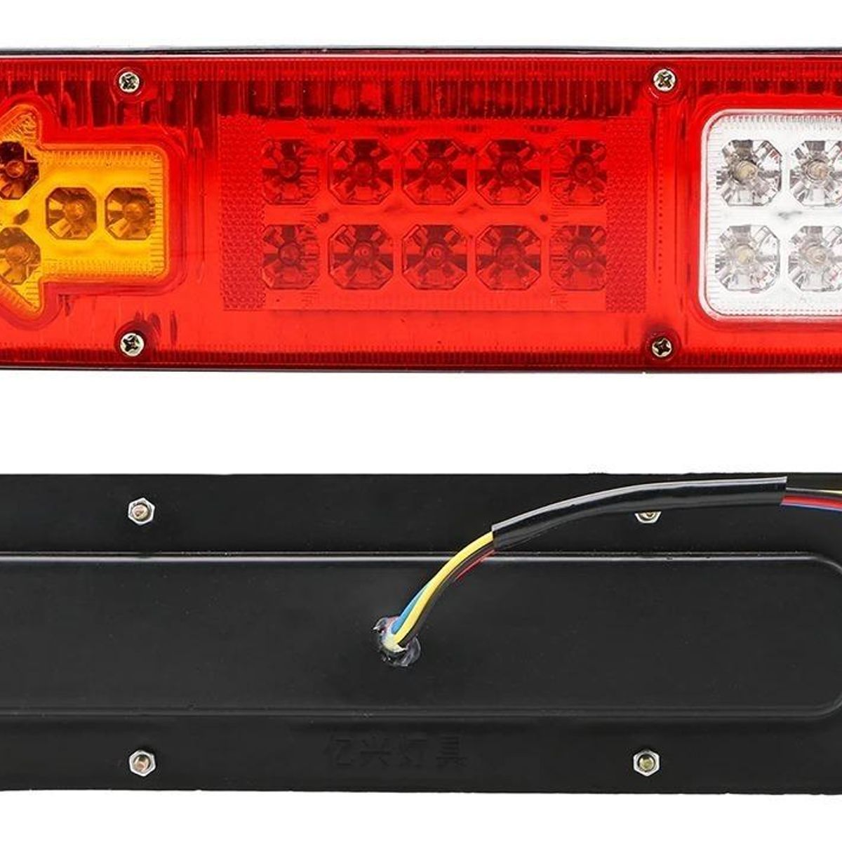 GENERICO - Par de Focos LED para Carro Arrastre 12-24V