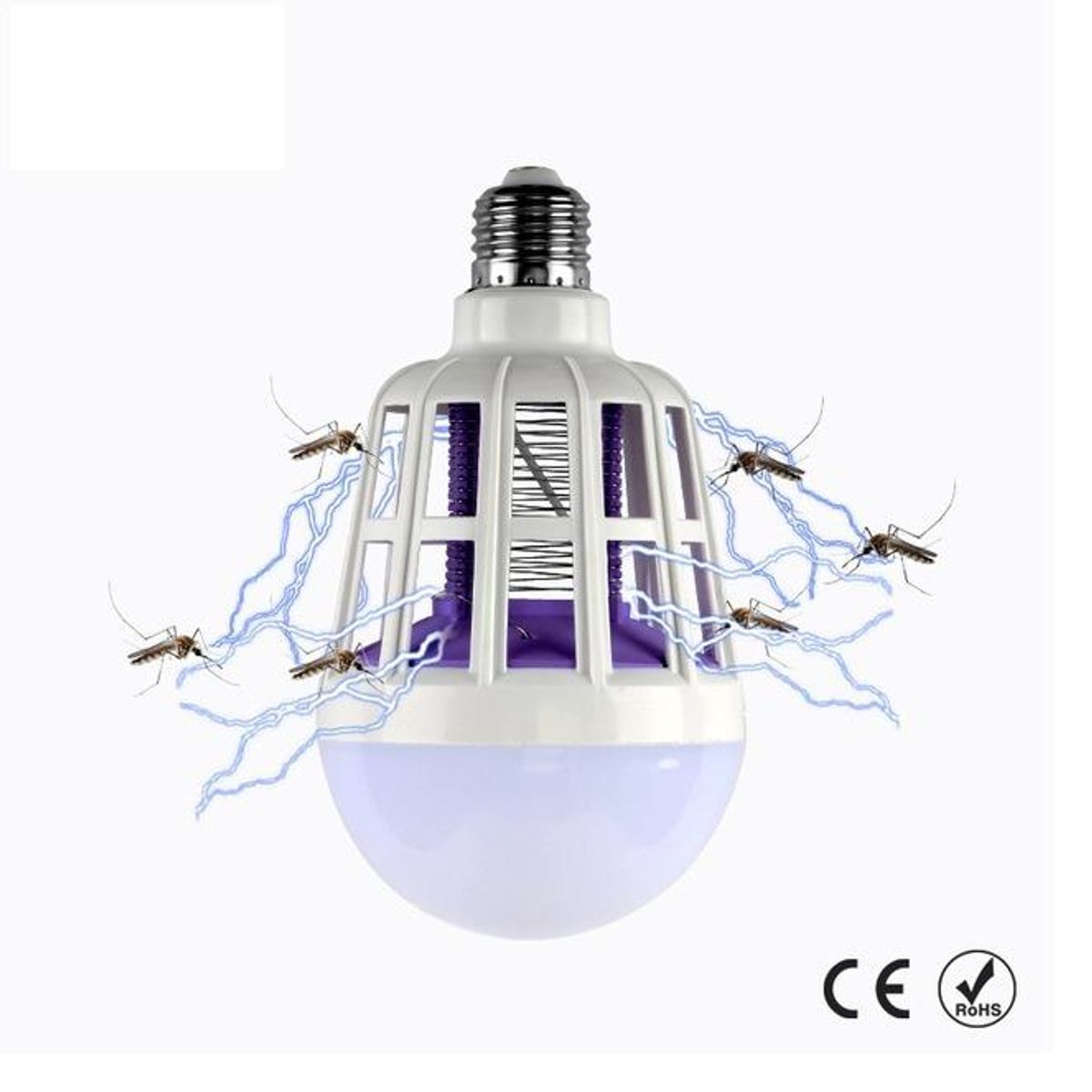 GENERICO - Ampolleta 2 en 1 para Insectos y Luz LED Nocturna