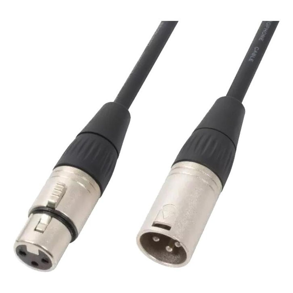 GENERICO - Cable de Extensión DMX XLR3 de 18 metros de Alta Calidad