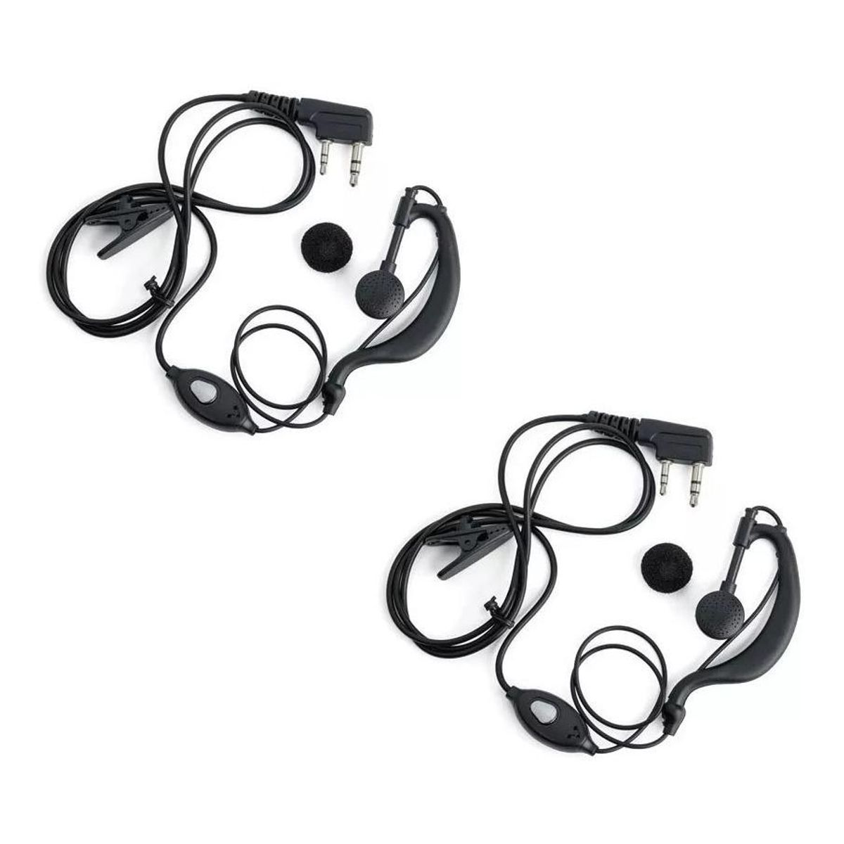 GENERICO - Audífonos Manos Libres para Radio Walkie Talkie