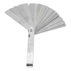 GENERICO - Calibre de Espesor en Acero Inoxidable - 32 Piezas