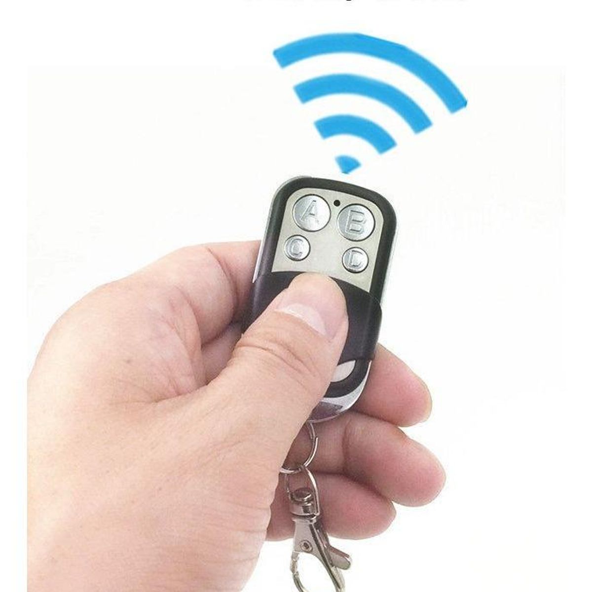 GENERICO - Paquete de 4 Controles Remotos Universales para Portón Eléctrico