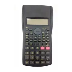 GENERICO - Calculadora Científica con Pantalla LCD y Manual Incluido