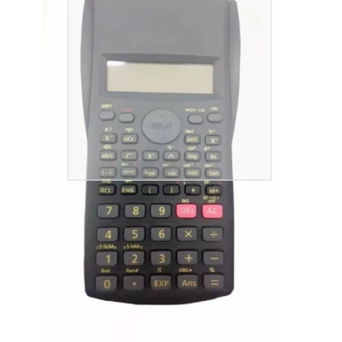 GENERICO - Calculadora Científica con Pantalla LCD y Manual Incluido