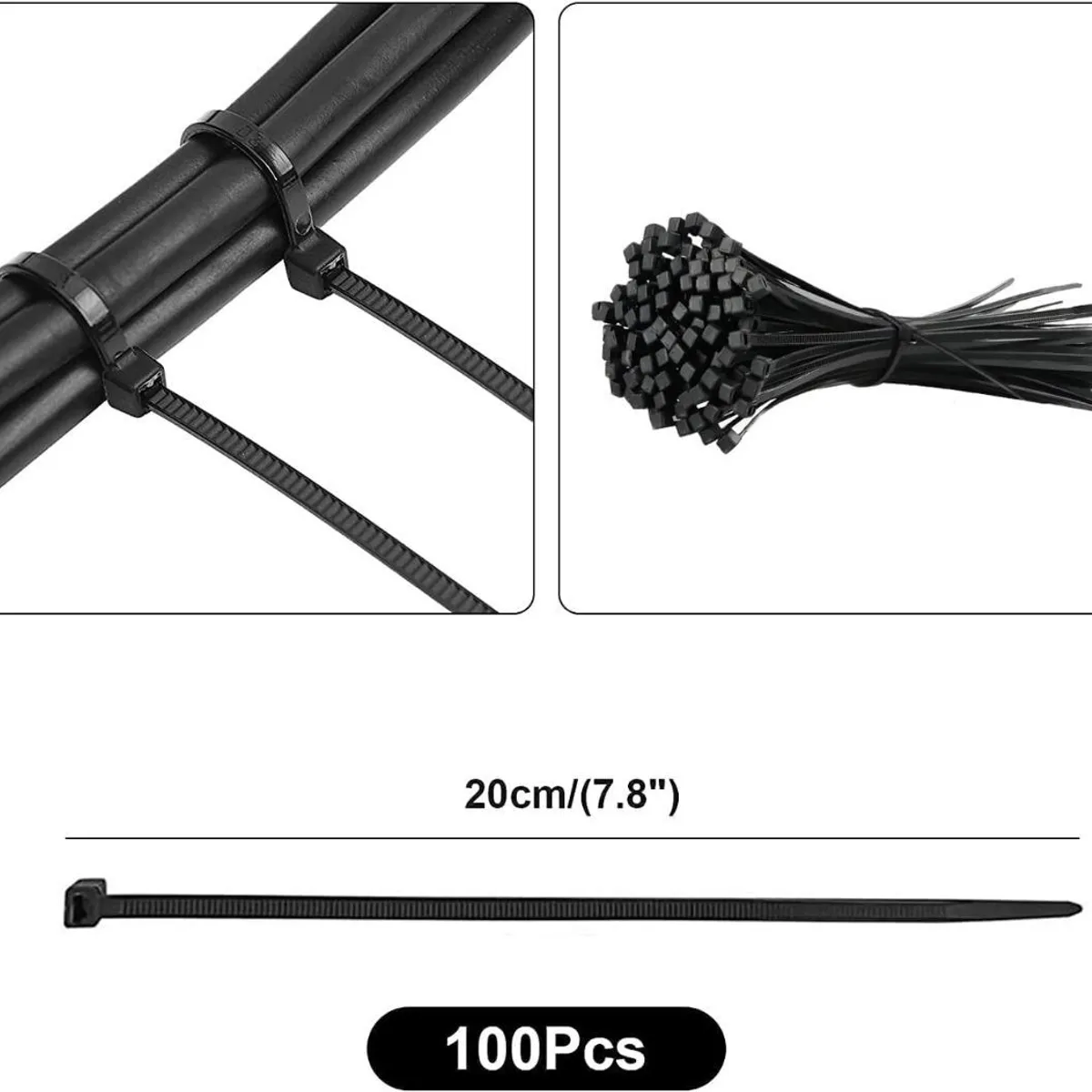 GENERICO - Kit Organizador de Cables con 173 Piezas y Soluciones Eficaces