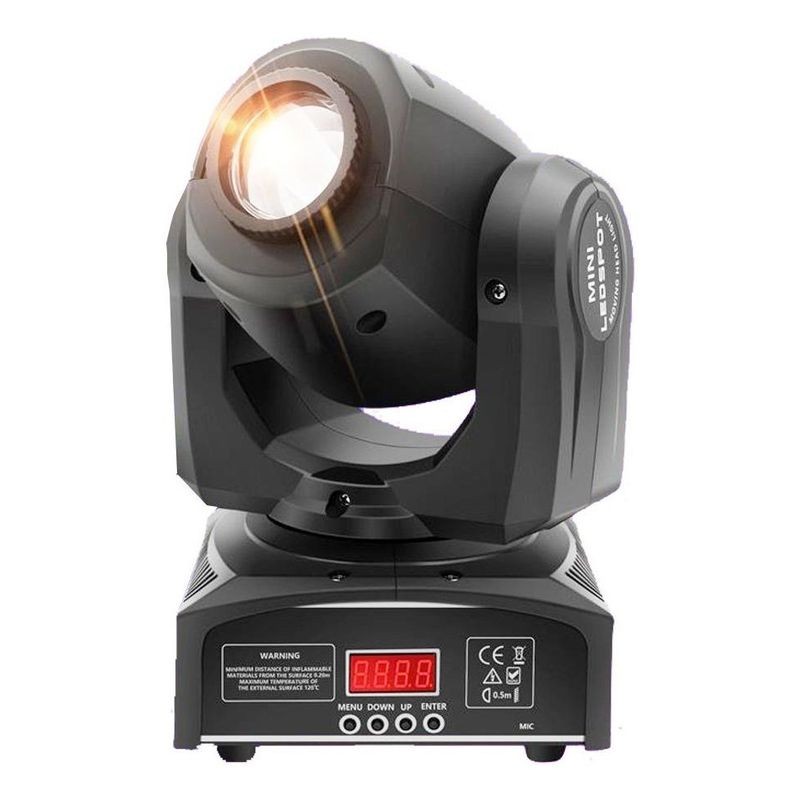 GENERICO - Kit de 4 Cabezas Móviles LED 60W para Fiestas y Eventos