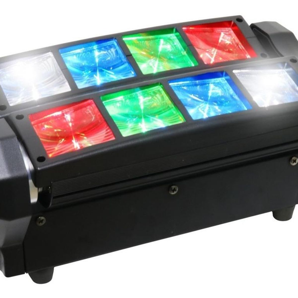 GENERICO - Cabeza Móvil LED Spider Beam RGBW con Control DMX
