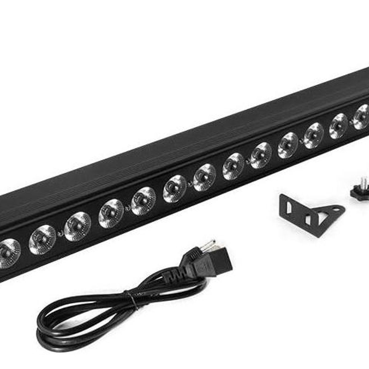 GENERICO - Barra de Luz LED RGB de 24 Focos para Eventos y DJ
