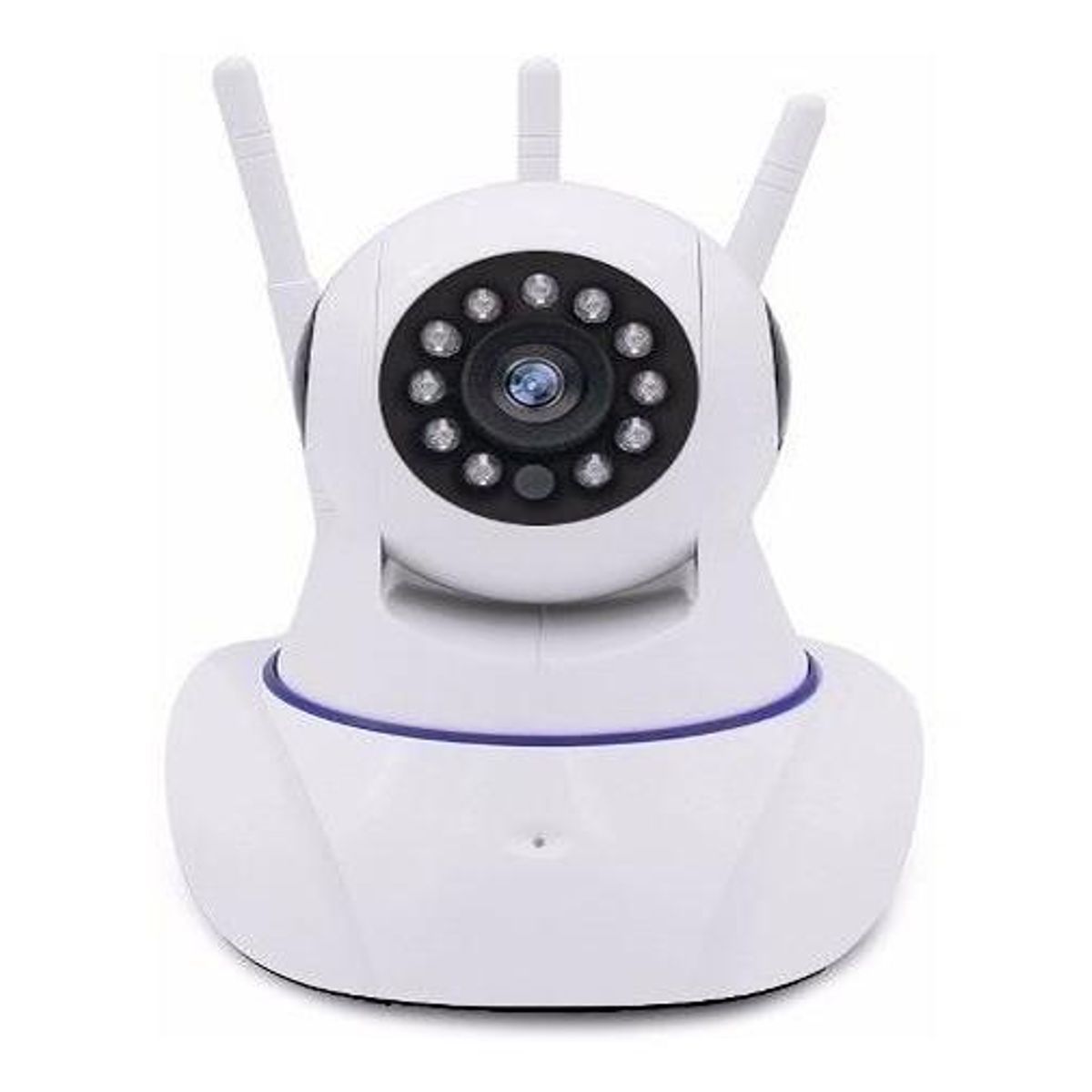 GENERICO - Pack de 4 Cámaras IP WiFi con Antenas y Visión Nocturna HD