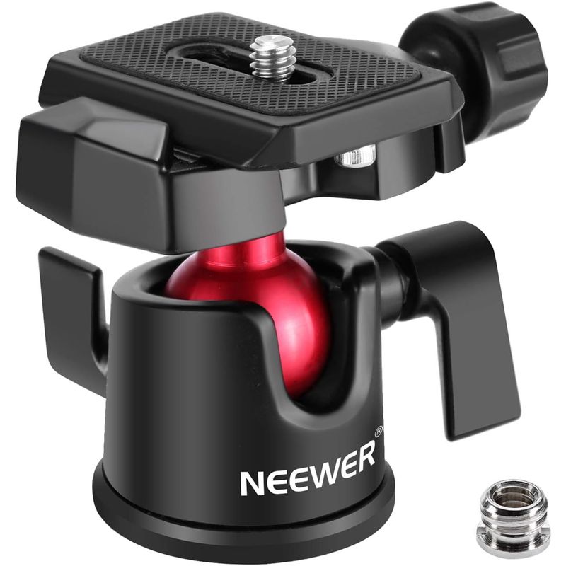 NEEWER - Rótula de Bola Neewer GM-MN25 para Trípode de Cámara