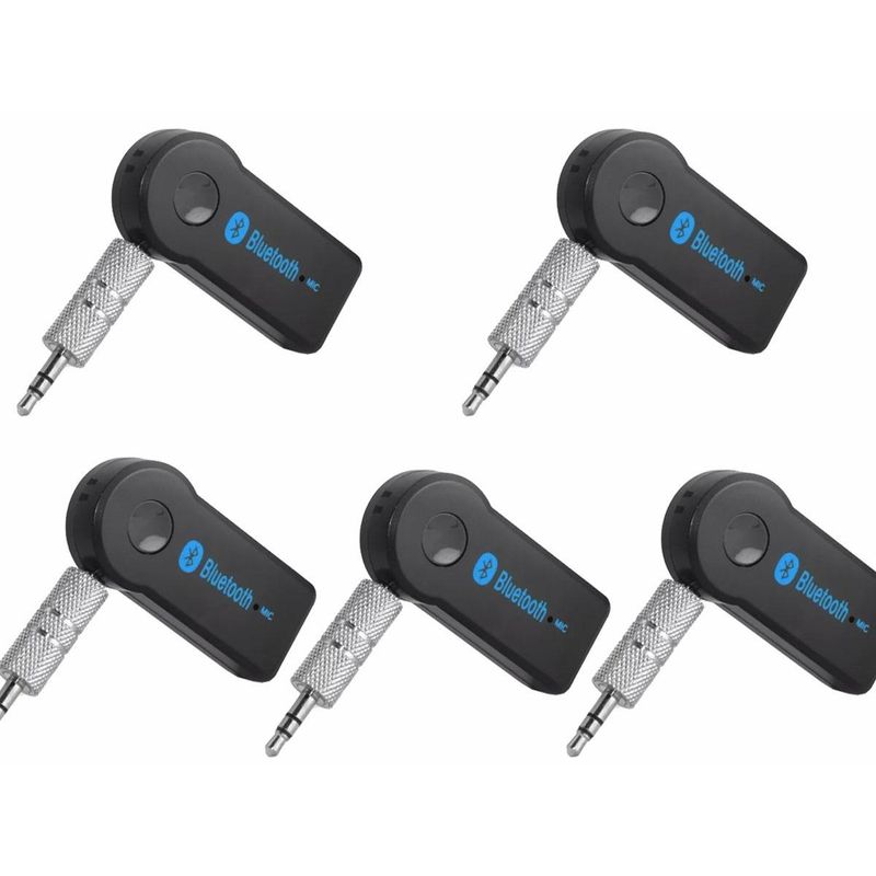 GENERICO - Receptor de Audio Bluetooth 35mm - Pack X5