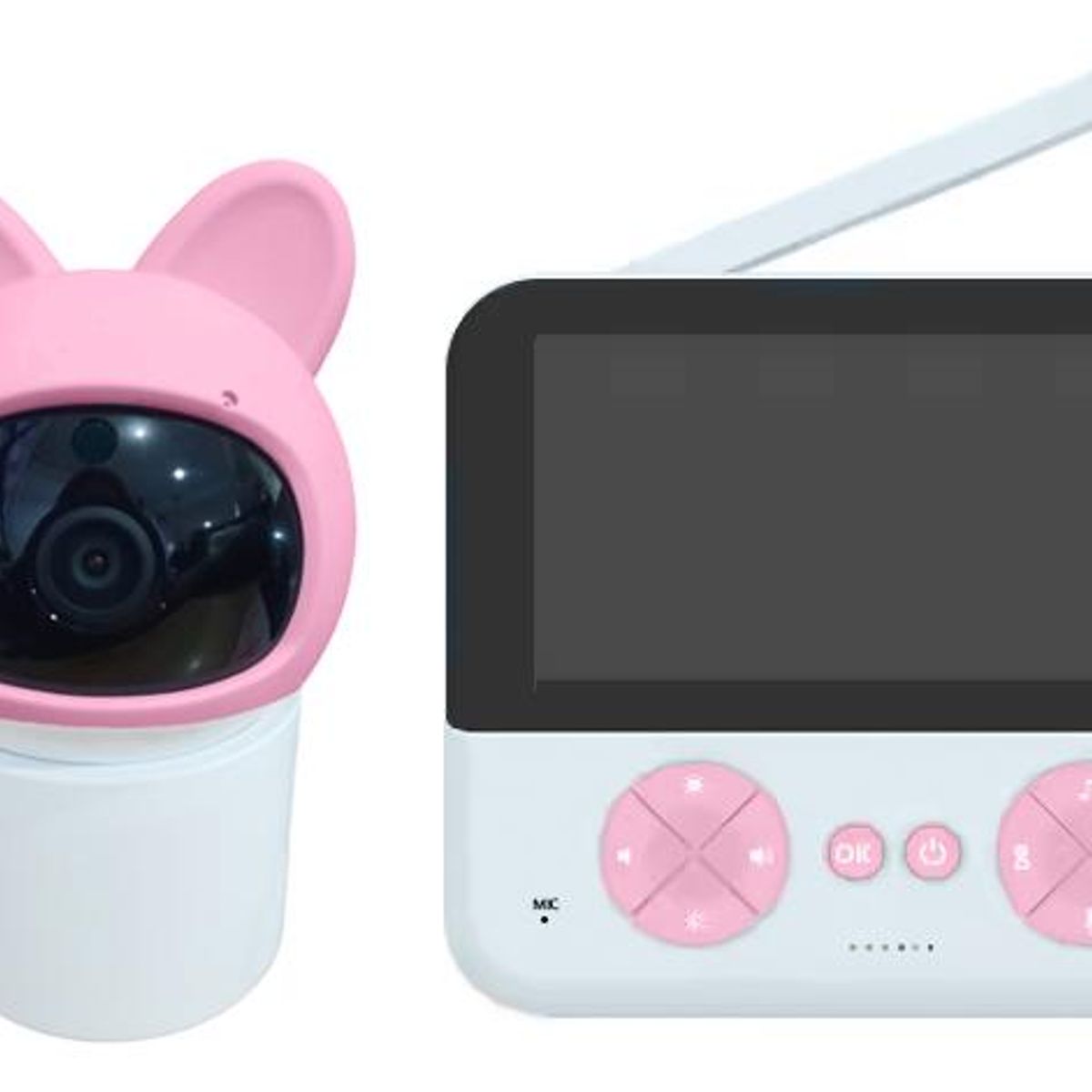 GENERICO - Monitor de Vigilancia Nocturna para Bebés con Micrófono.