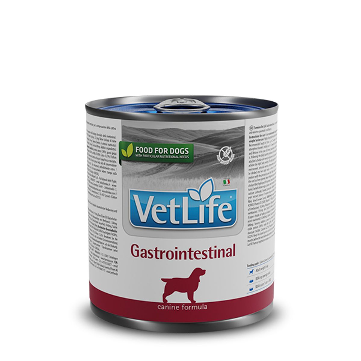 VETLIFE - Alimento Vet Life Gastrointestinal Perro Pack x 6 Latas 300g