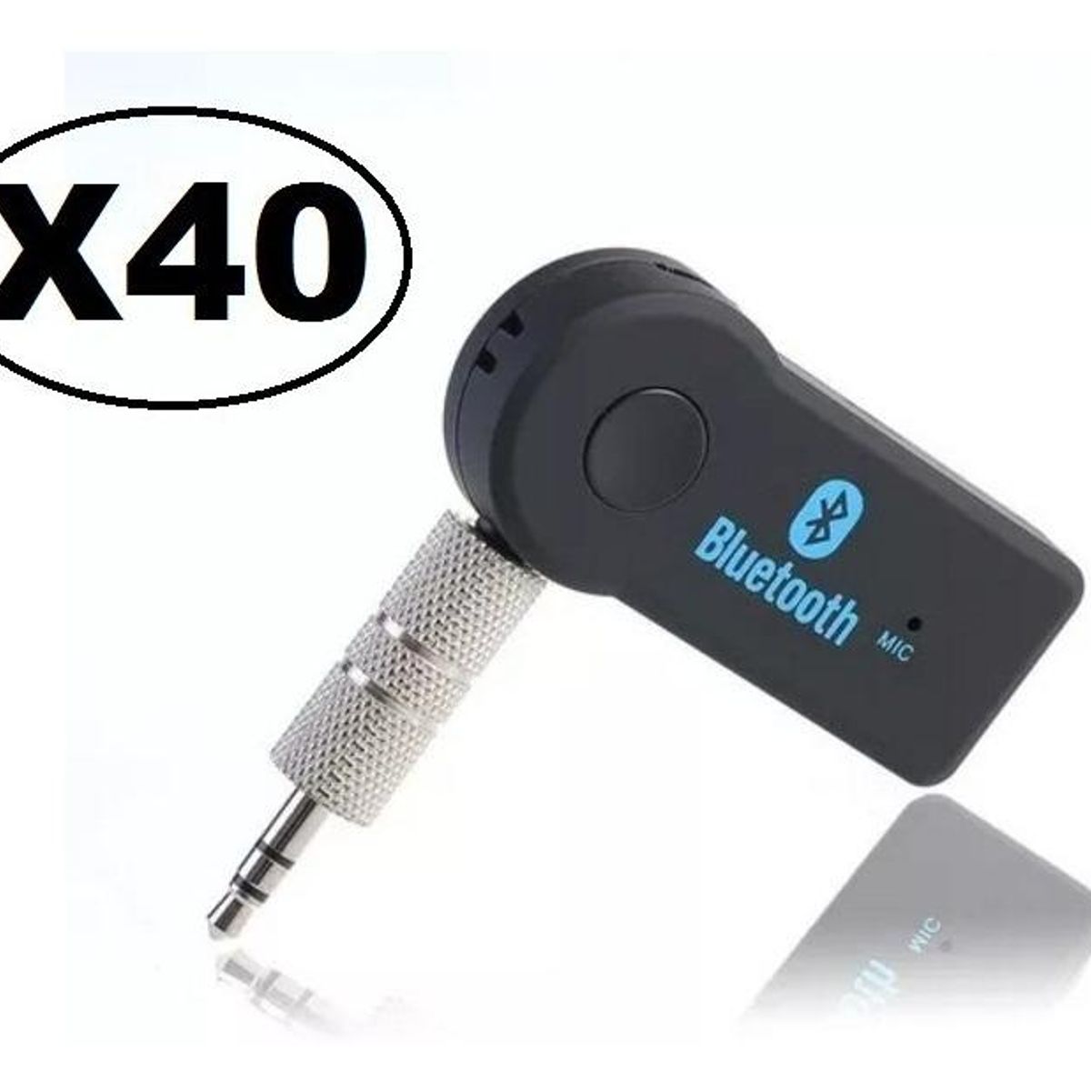 GENERICO - Receptor Bluetooth Inalámbrico 35mm para Audio Estéreo