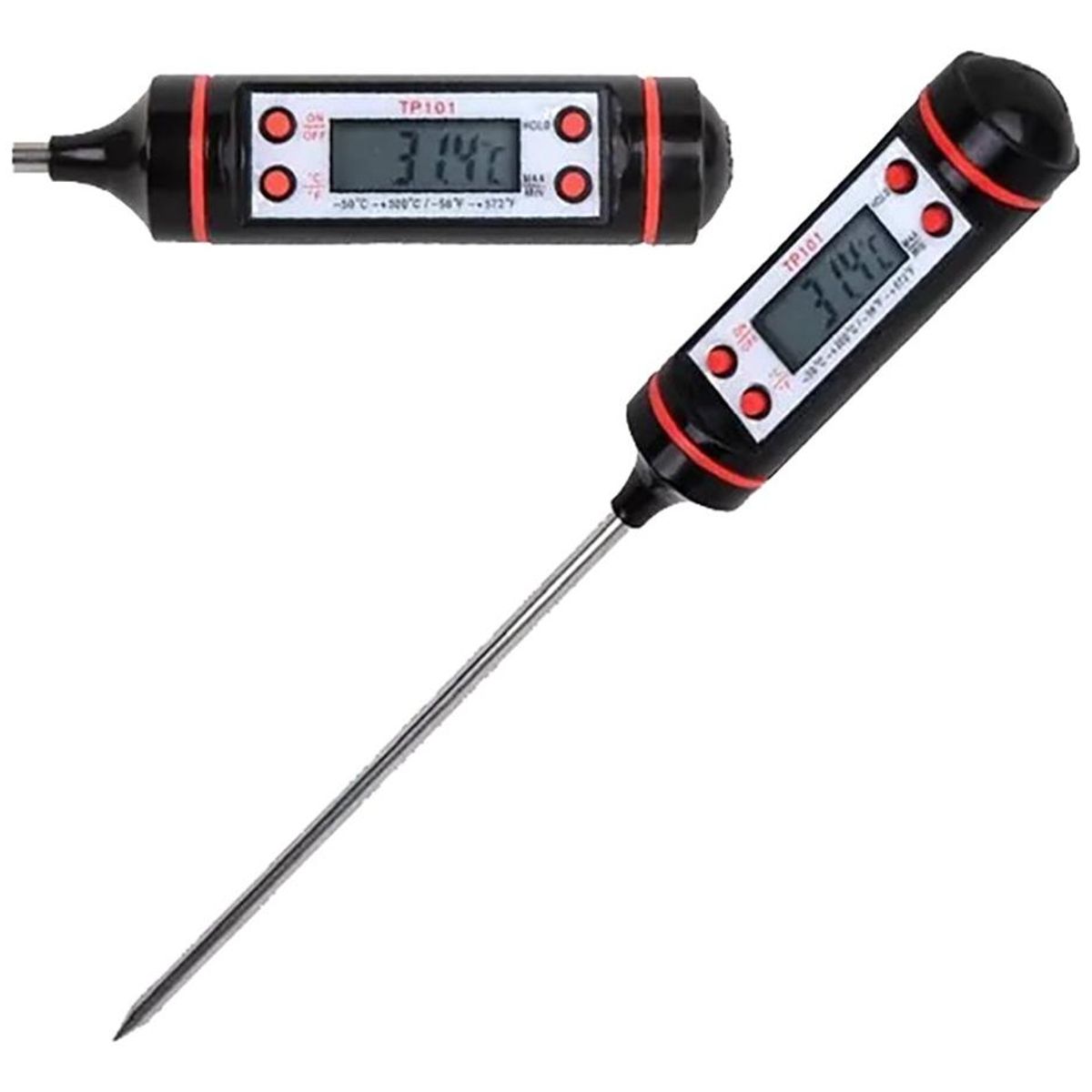 GENERICO - Termómetro Digital para Medir Temperatura de Alimentos X5