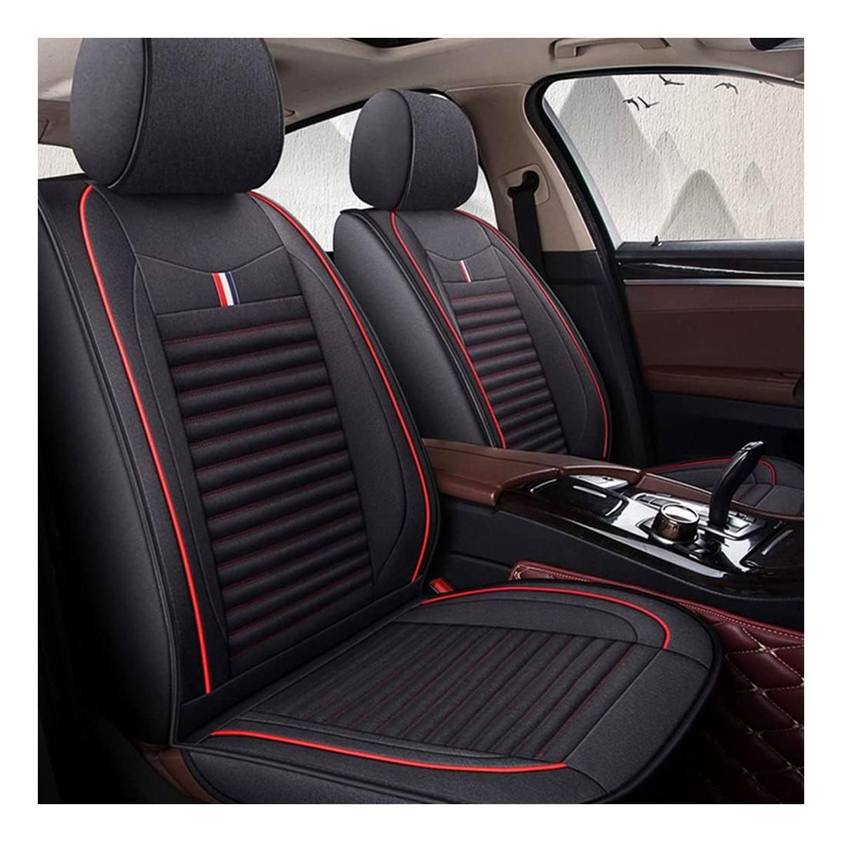 GENERICO - Set de 5 Fundas Universales para Asientos de Tela