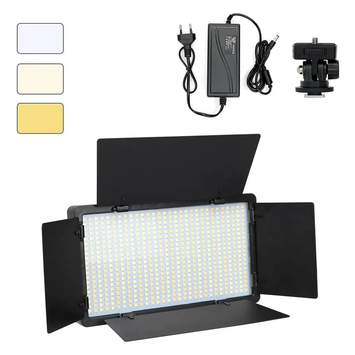 GENERICO - Lámpara Fotográfica Profesional LED Bicolor 600 3200-6500K