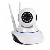 GENERICO - Cámara IP 360° HD con WiFi y Visión Nocturna