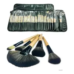 GENERICO - Set de 32 Pinceles y Brochas para Maquillaje Profesional