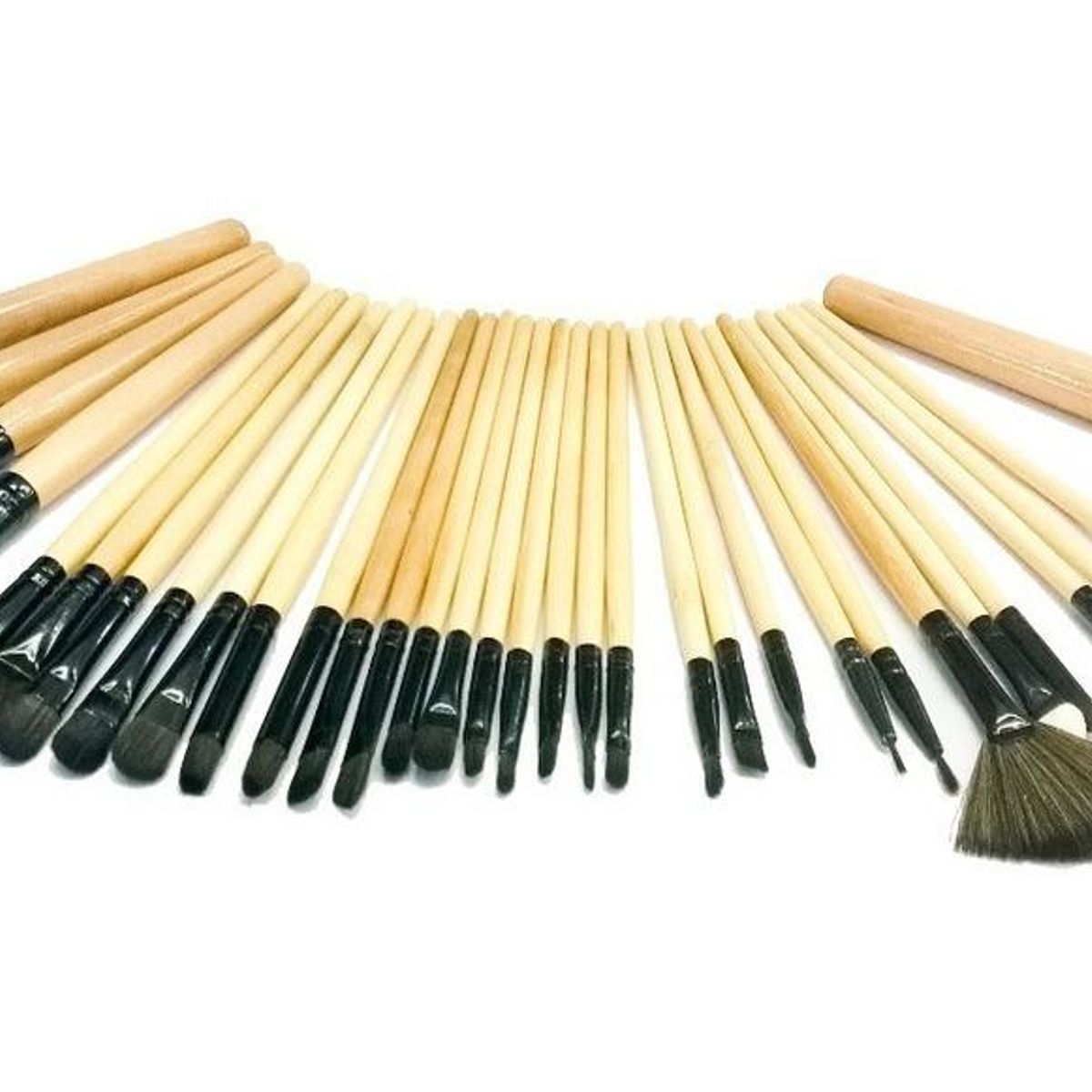 GENERICO - Set de 32 Pinceles y Brochas para Maquillaje Profesional
