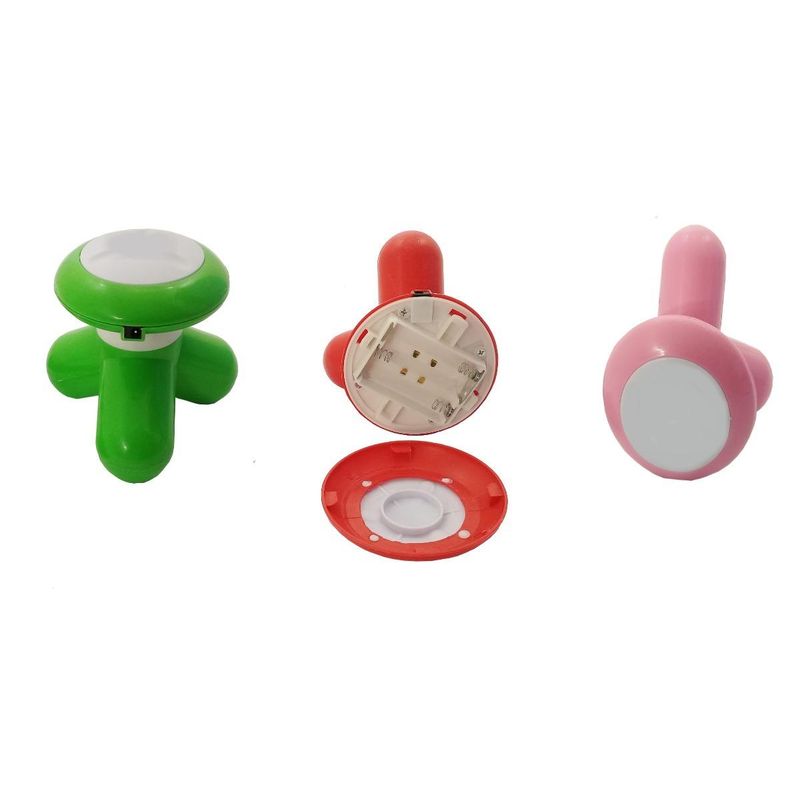 GENERICO - Pack de 20 Mini Masajeadores Ergonómicos para Cuello y Cuerpo