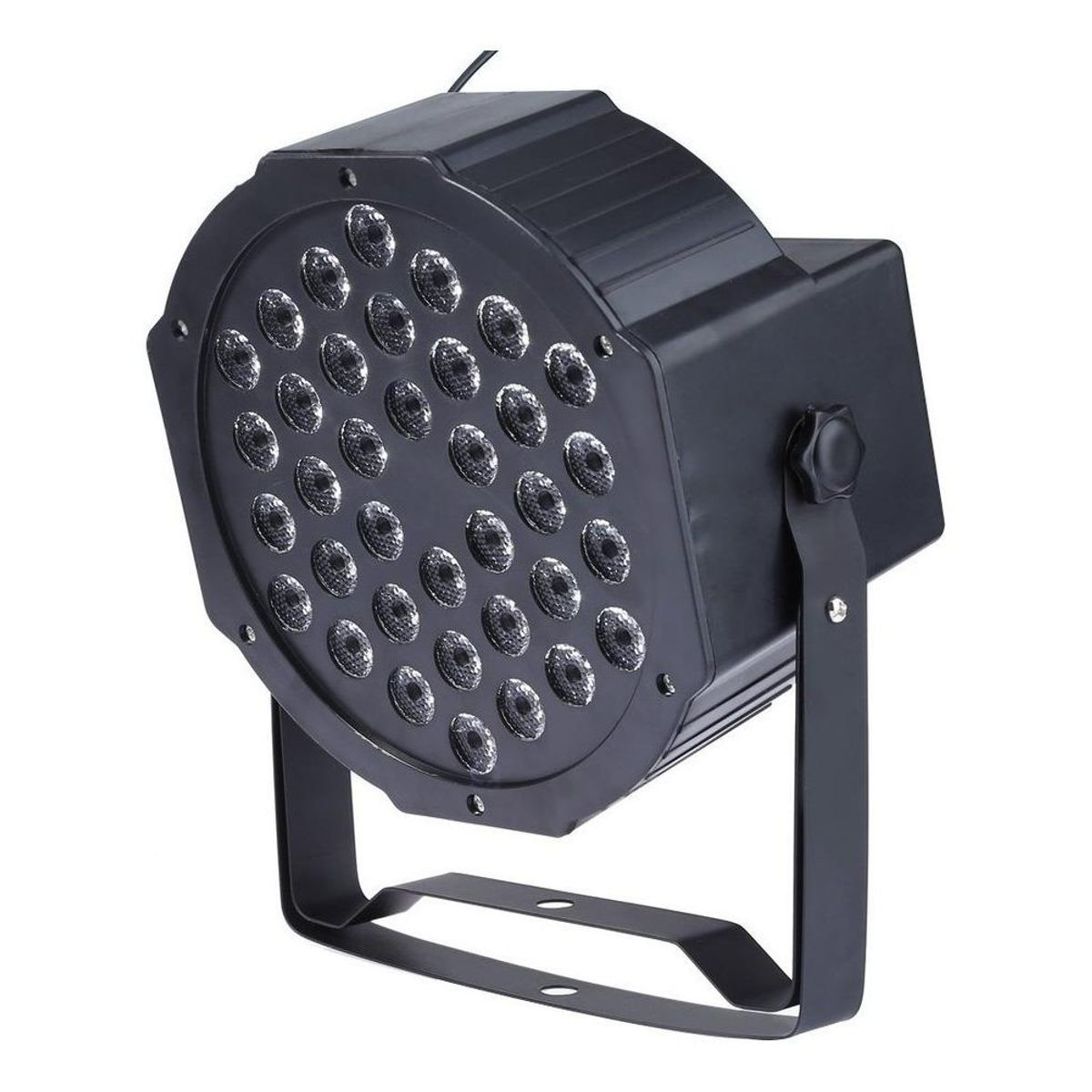 GENERICO - Pack de 4 Proyector LED RGB Par 36 de Alta Luminosidad