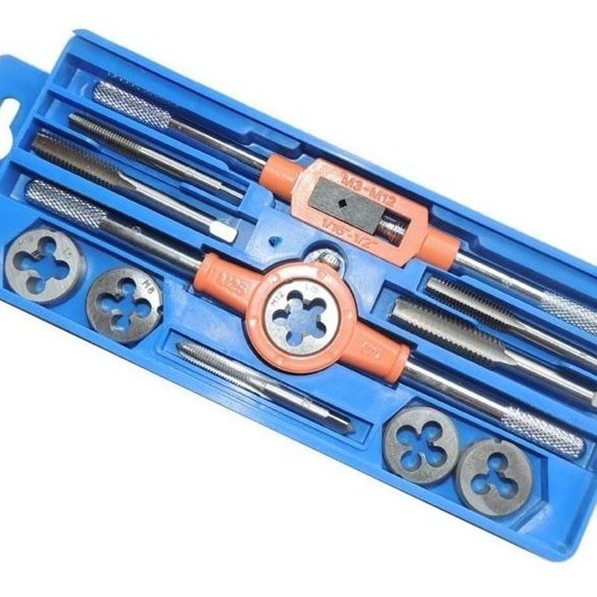 GENERICO - Set de Terrajas Macho y Hembra 12 Piezas Milimétricas
