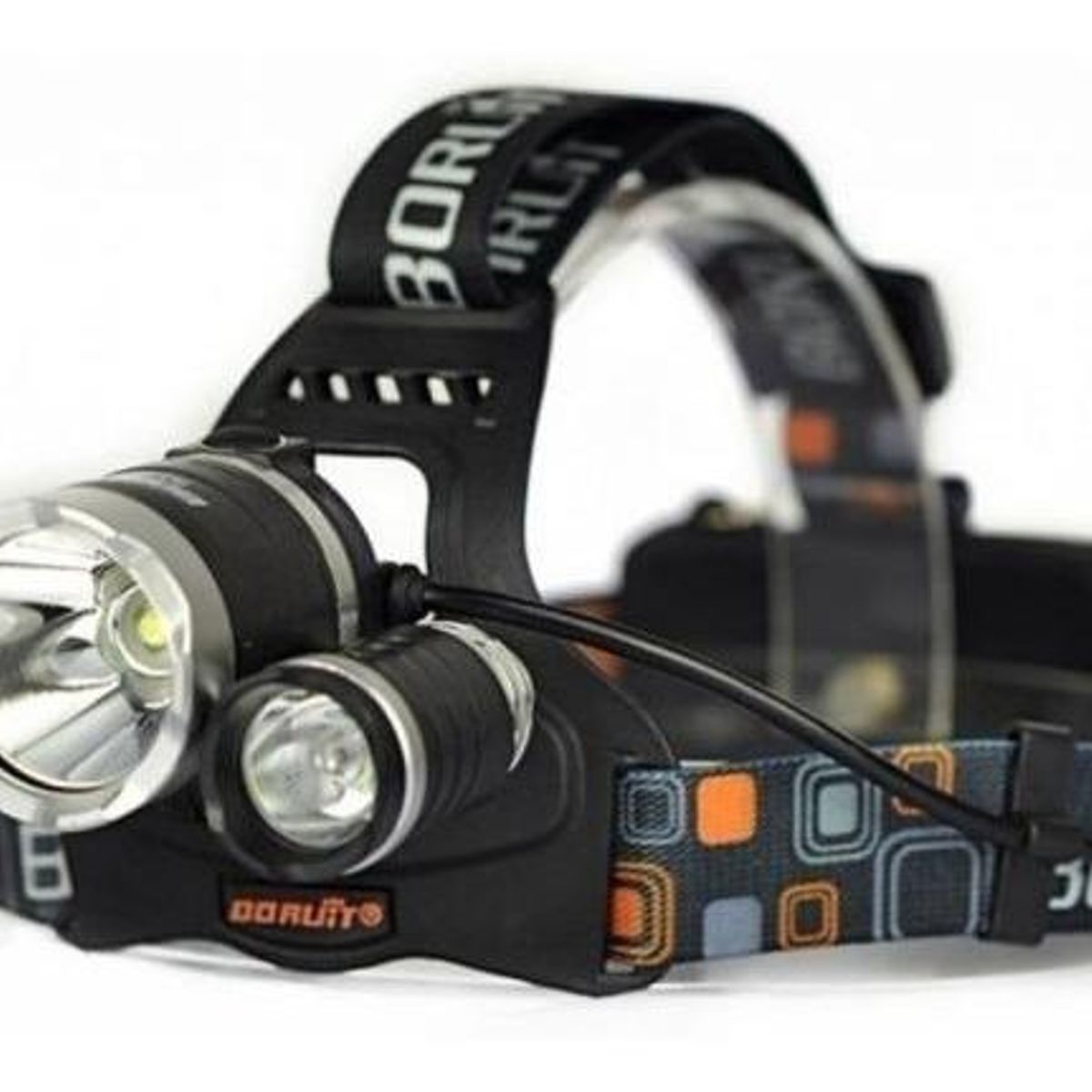 GENERICO - Pack de 5 Linternas Frontales LED T6 3000 Lúmenes