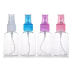 GENERICO - Pack de 5 Docenas de Botellas Plásticas Spray de 50 ml