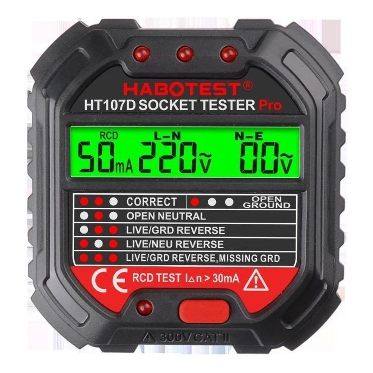 GENERICO - Probador Diferencial para Enchufes y RCD