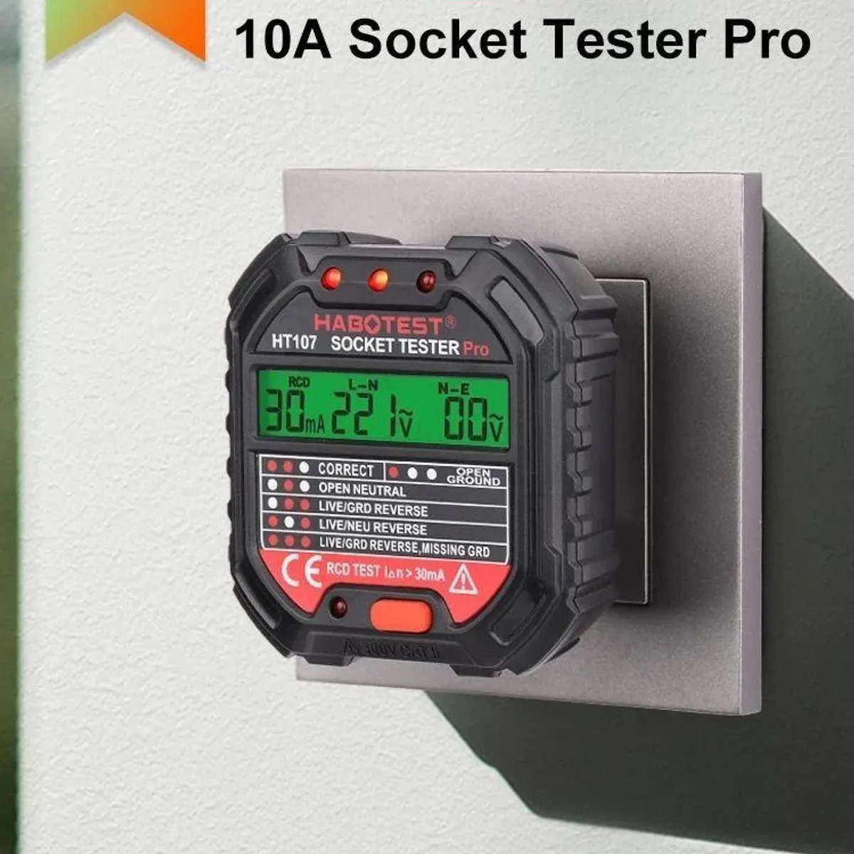 GENERICO - Probador Diferencial para Enchufes y RCD