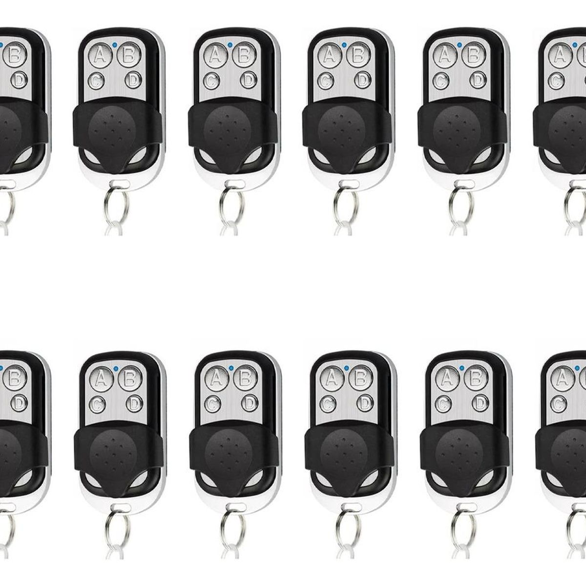 GENERICO - Control Remoto Universal para Portón Eléctrico - Pack de 12